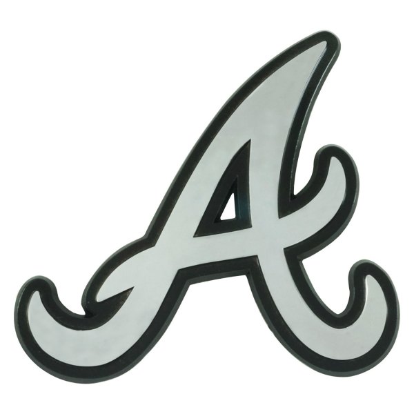 FanMats® - MLB "Atlanta Braves" Chrome Emblem