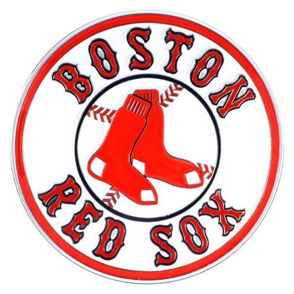 FanMats® - MLB "Boston Red Sox" Colored Emblem