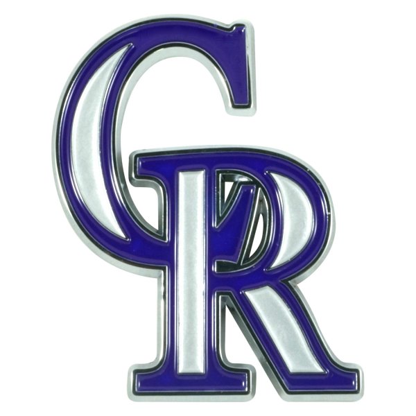 FanMats® - MLB "Colorado Rockies" Colored Emblem