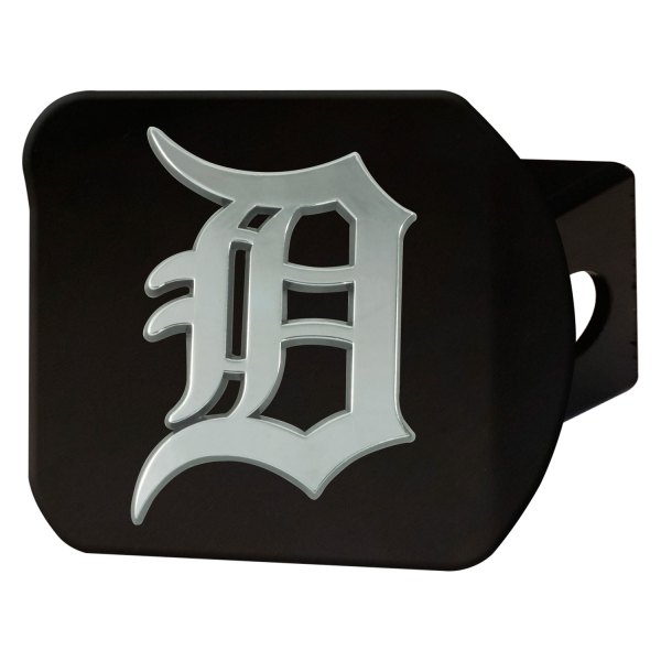 FanMats® - Sport Black MLB Hitch Cover with Detroit Tigers Logo for 2" Receivers