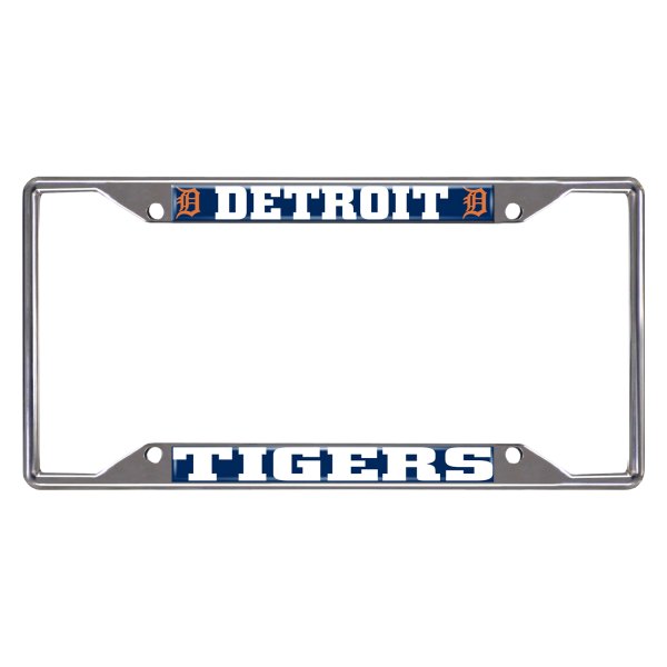 FanMats® - Sport MLB License Plate Frame with Detroit Tigers Logo
