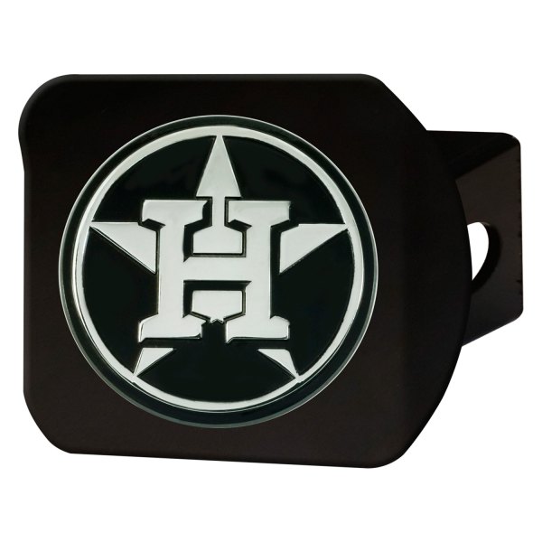 FanMats® - Sport Black MLB Hitch Cover with Houston Astros Logo for 2" Receivers