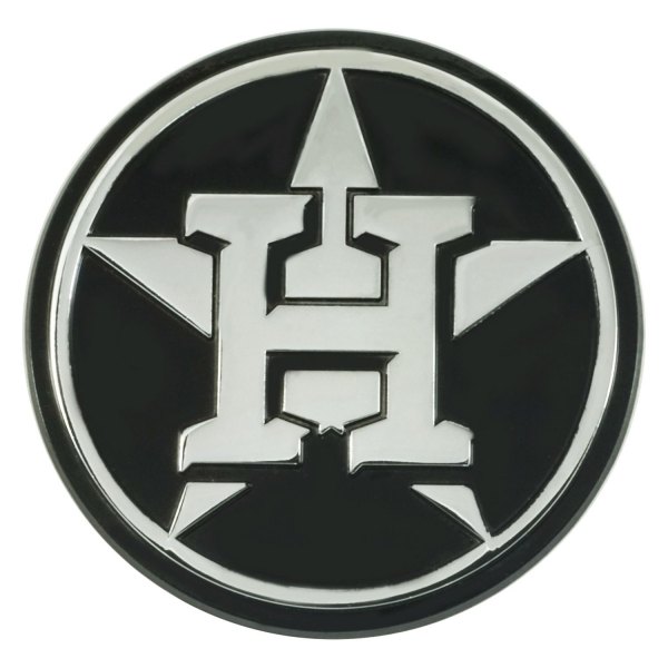 FanMats® - MLB "Circular Houston Astros" Chrome Emblem