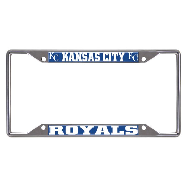 FanMats® - Sport MLB License Plate Frame with Kansas City Royals Logo