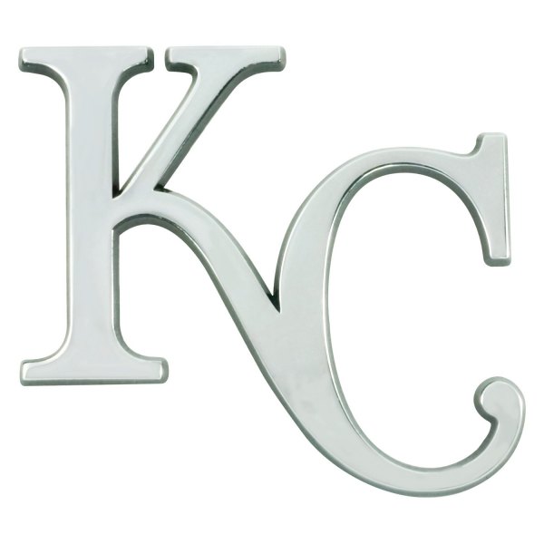 FanMats® - MLB "Kansas City Royals" Chrome Emblem