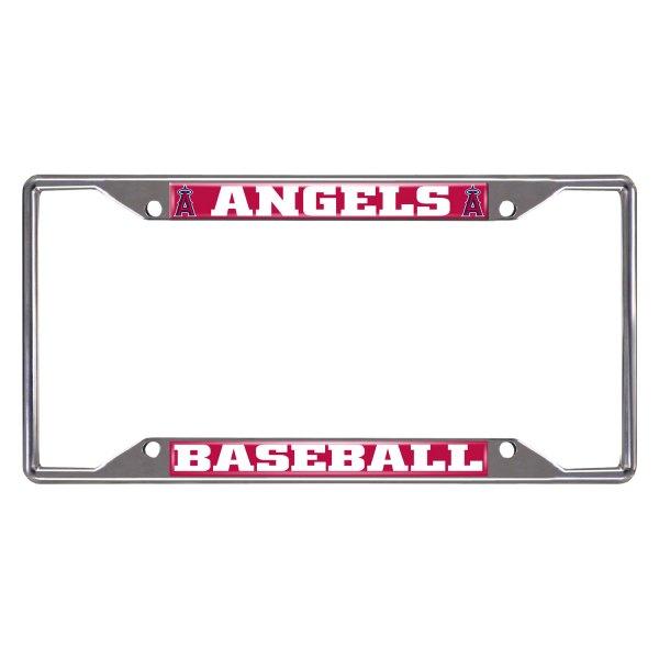 FanMats® - Sport MLB License Plate Frame with Los Angeles Angels Logo