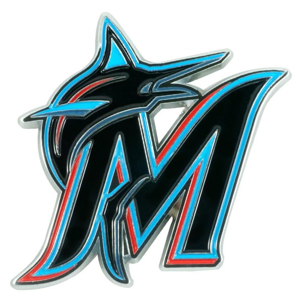 FanMats® - MLB "Miami Marlins" Colored Emblem