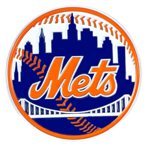 FanMats® - MLB "New York Mets" Colored Emblem