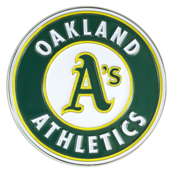 FanMats® - MLB "Oakland Athletics" Colored Emblem