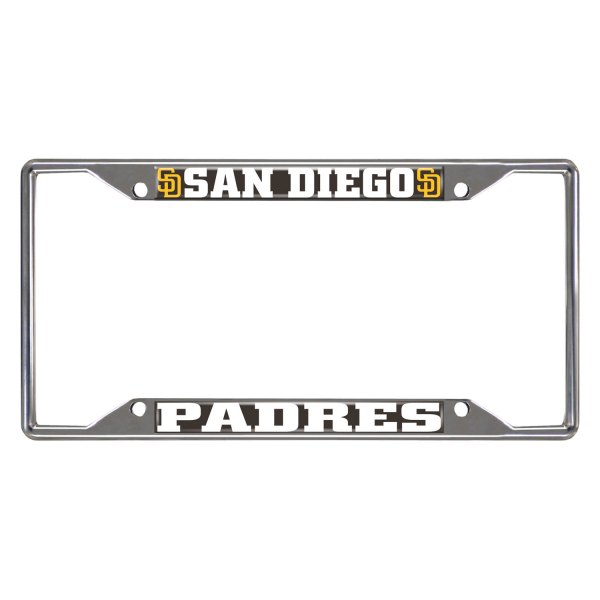 FanMats® - Sport MLB License Plate Frame with San Diego Padres Logo