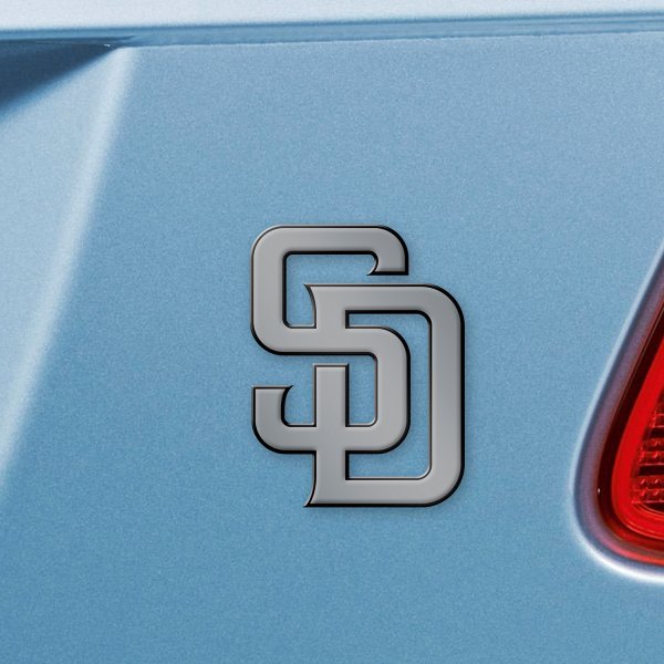 FanMats® - MLB "San Diego Padres" Chrome Emblem