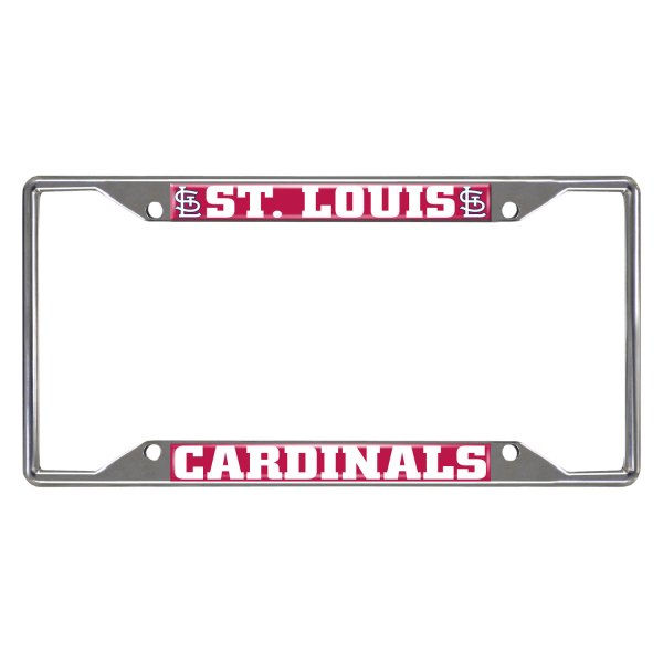 FanMats® - Sport MLB License Plate Frame with St. Louis Cardinals Logo