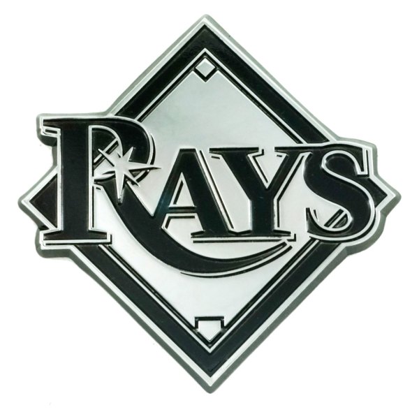 FanMats® - MLB "Tampa Bay Rays" Chrome Emblem