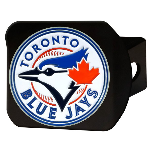 FanMats® - Sport Black MLB Hitch Cover with Toronto Blue Jays Logo for 2" Receivers