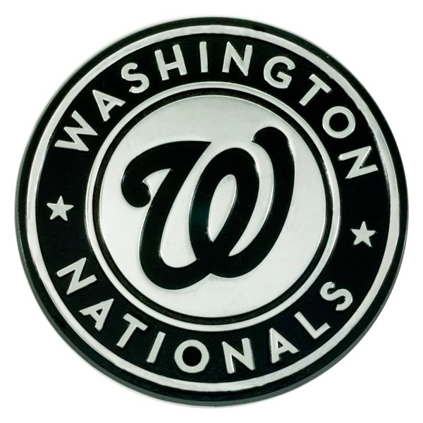 FanMats® - MLB "Washington Nationals" Chrome Emblem