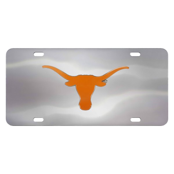 FanMats® - Collegiate License Plate with University of Texas Logo