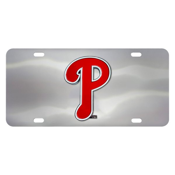 FanMats® - Sport MLB License Plate with Philadelphia Phillies Logo
