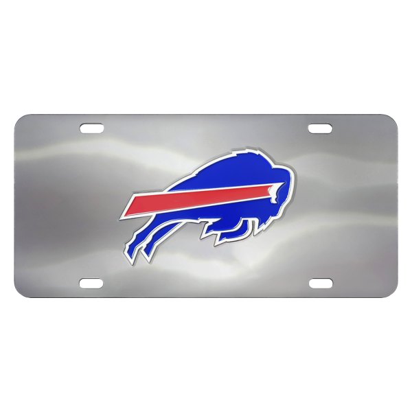 FanMats® - Sport NFL License Plate with Buffalo Primary Logo