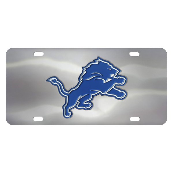 FanMats® - Sport NFL License Plate with Lion Primary Logo