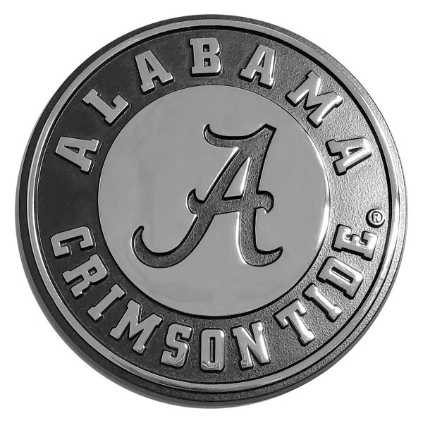 FanMats® - College "University of Alabama" Chrome Emblem