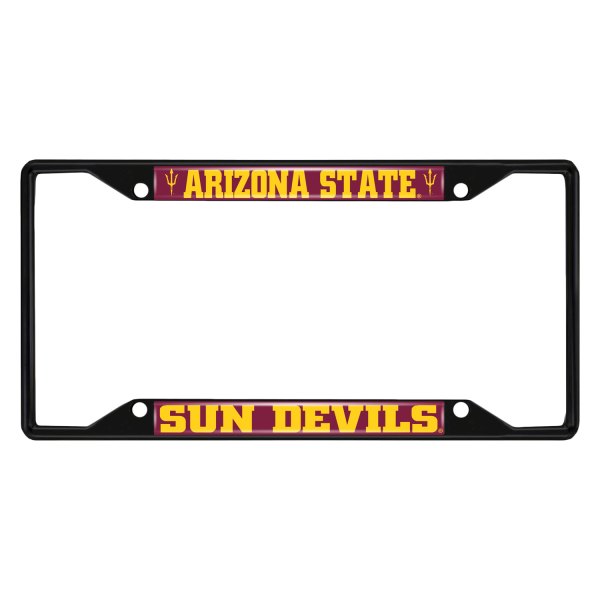 FanMats® - Collegiate License Plate Frame with Arizona State University Logo