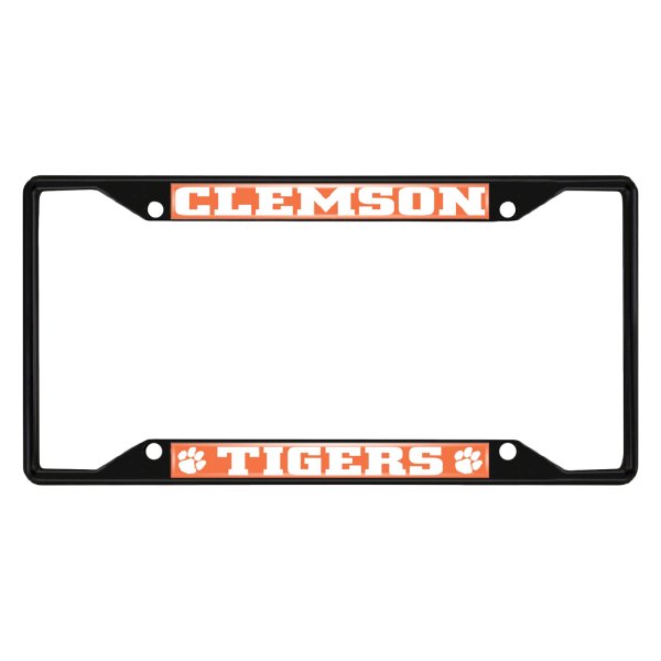 FanMats® - Collegiate License Plate Frame with Clemson University Logo