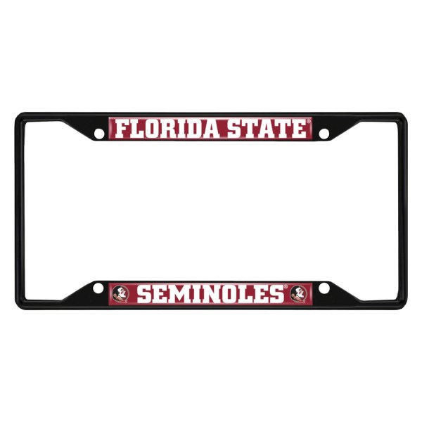 FanMats® - Collegiate License Plate Frame with Florida State University Logo