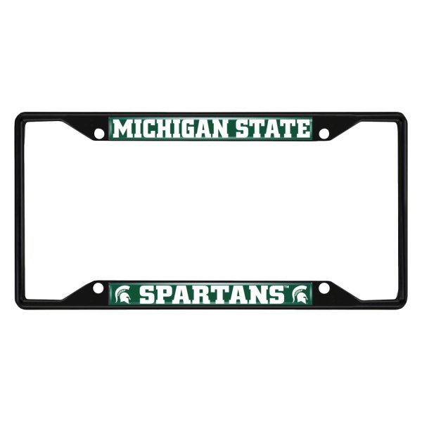 FanMats® - Collegiate License Plate Frame with Michigan State University Logo