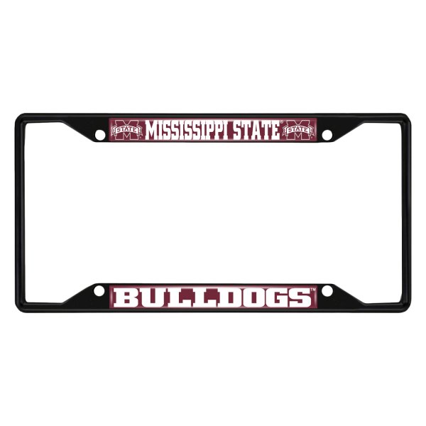 FanMats® - Collegiate License Plate Frame with Mississippi State University Logo