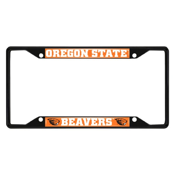 FanMats® - Collegiate License Plate Frame with Oregon State University Logo