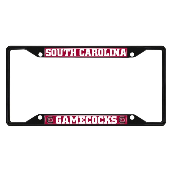 FanMats® - Collegiate License Plate Frame with University of South Carolina Logo