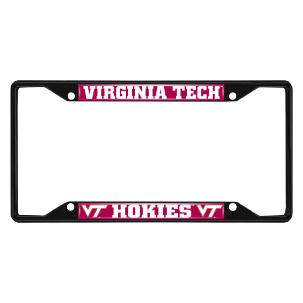 FanMats® - Collegiate License Plate Frame with Virginia Tech Logo