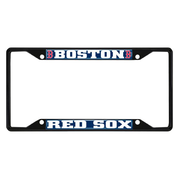 FanMats® - Sport MLB License Plate Frame with Boston Red Sox Logo