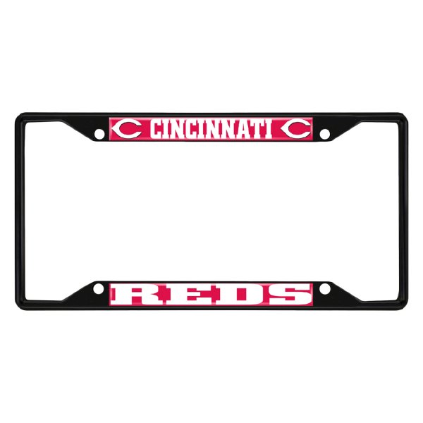 FanMats® - Sport MLB License Plate Frame with Cincinnati Reds Logo