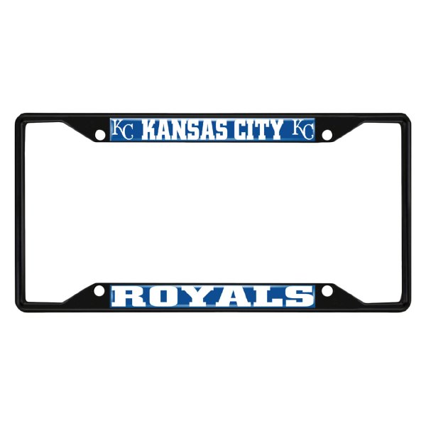 FanMats® - Sport MLB License Plate Frame with Kansas City Royals Logo