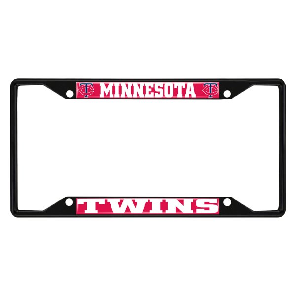 FanMats® - Sport MLB License Plate Frame with Minnesota Twins Logo