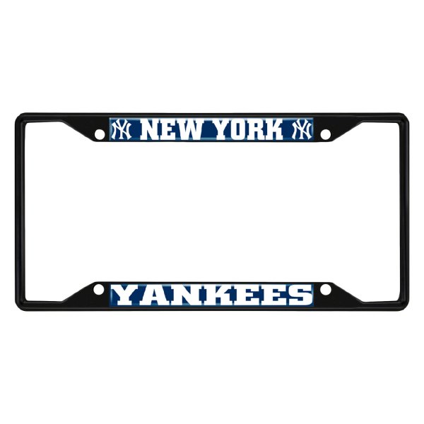 FanMats® - Sport MLB License Plate Frame with New York Yankees Logo