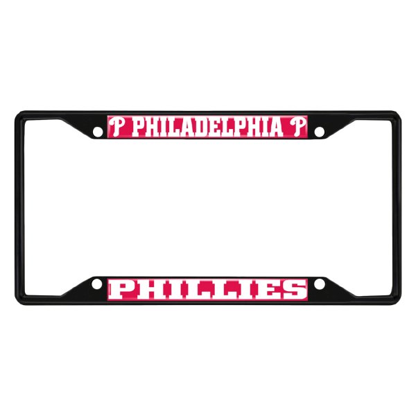 FanMats® - Sport MLB License Plate Frame with Philadelphia Phillies Logo