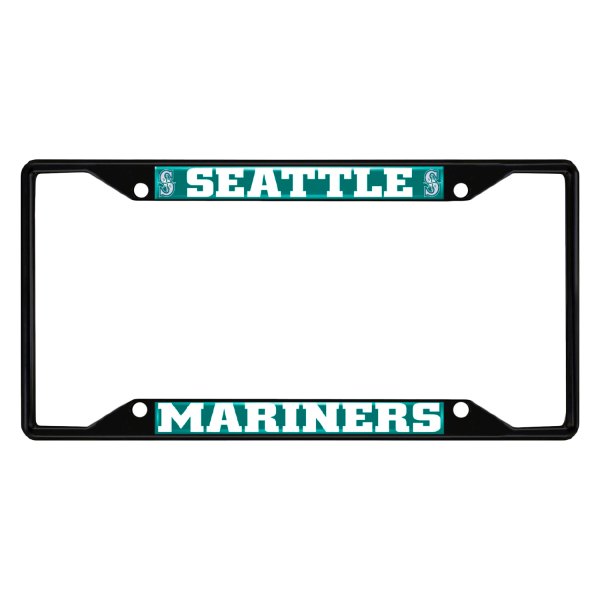 FanMats® - Sport MLB License Plate Frame with Seattle Mariners Logo