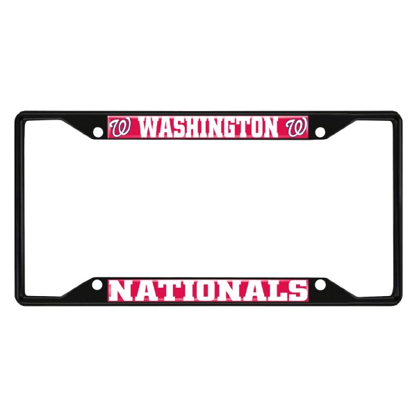 FanMats® - Sport MLB License Plate Frame with Washington Nationals Logo
