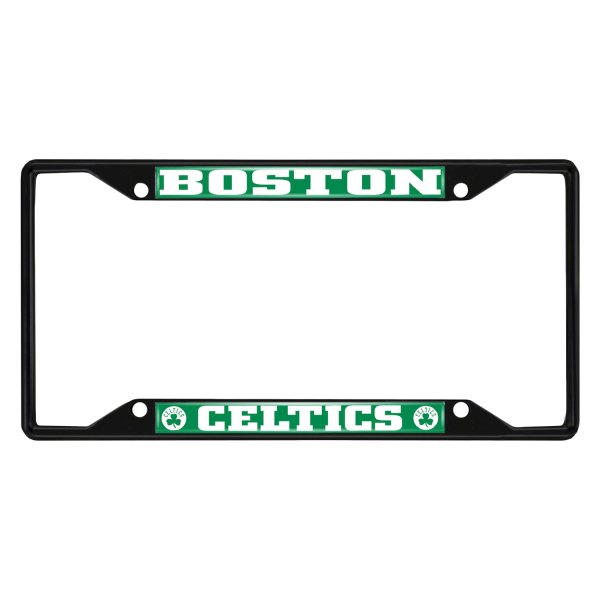 FanMats® - Sport NBA License Plate Frame with Boston Celtics Logo