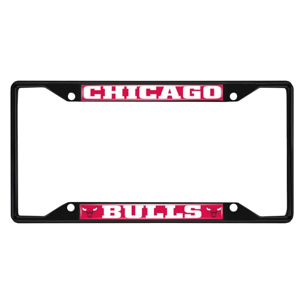 FanMats® - Sport NBA License Plate Frame with Chicago Bulls Logo