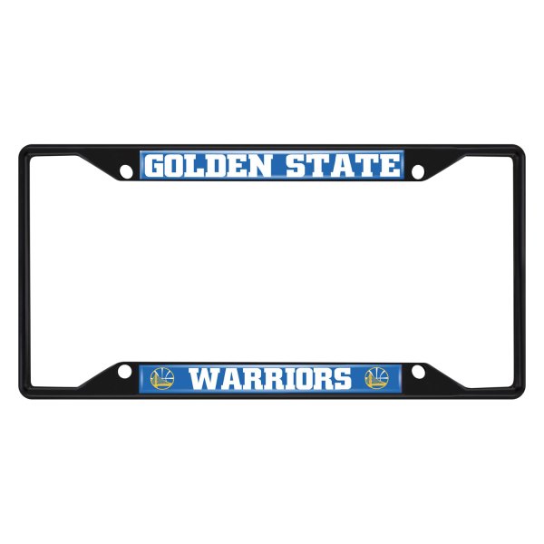 FanMats® - Sport NBA License Plate Frame with Golden State Warriors Logo