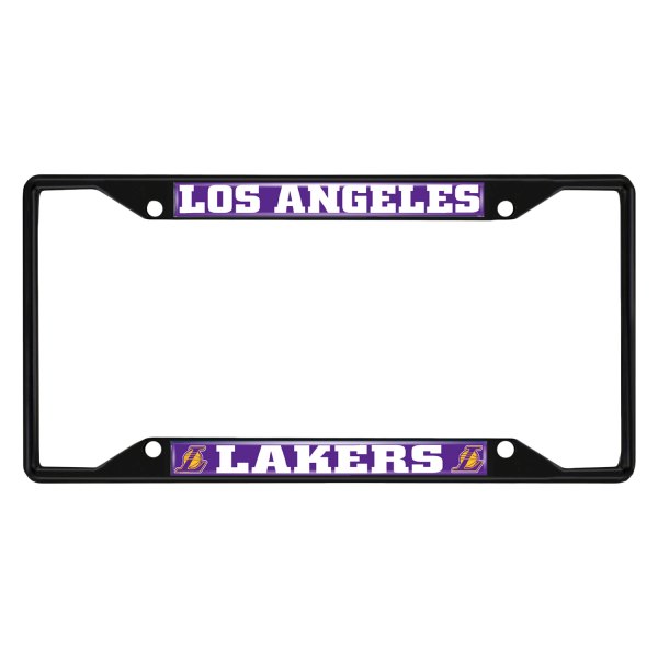 FanMats® - Sport NBA License Plate Frame with Los Angeles Lakers Logo