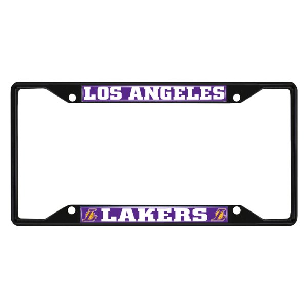 FanMats® - Sport NBA License Plate Frame with Los Angeles Lakers Logo