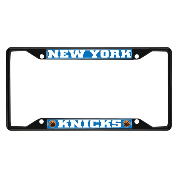 FanMats® - Sport NBA License Plate Frame with New York Knicks Logo
