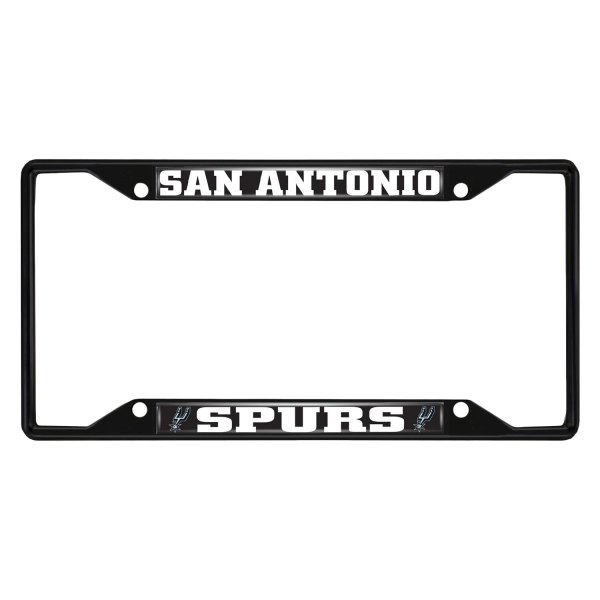 FanMats® - Sport NBA License Plate Frame with San Antonio Spurs Logo