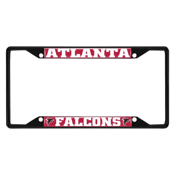 FanMats® - Sport NFL License Plate Frame with Atlanta Falcons Logo