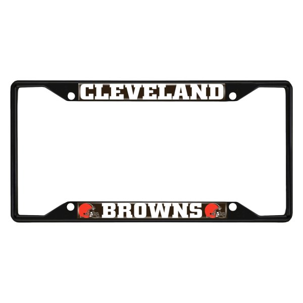 FanMats® - Sport NFL License Plate Frame with Cleveland Browns Logo