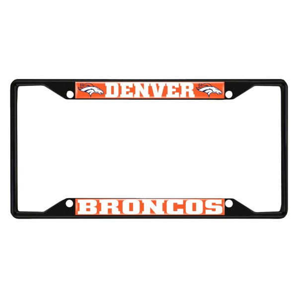 FanMats® - Sport NFL License Plate Frame with Denver Broncos Logo